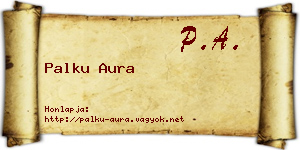 Palku Aura névjegykártya